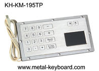 セリウム/ROHS/FCCの険しいタッチパッドのキーボード、タッチパッドが付いている水証拠のキオスクのキーパッド